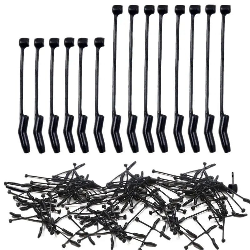 50/100PCS Carp Fishing Accessories Hook Sleeves Ready D-rig Aligner Hooks Anti Tangle Sleeves Pop Up Boilies Terminal Tackle