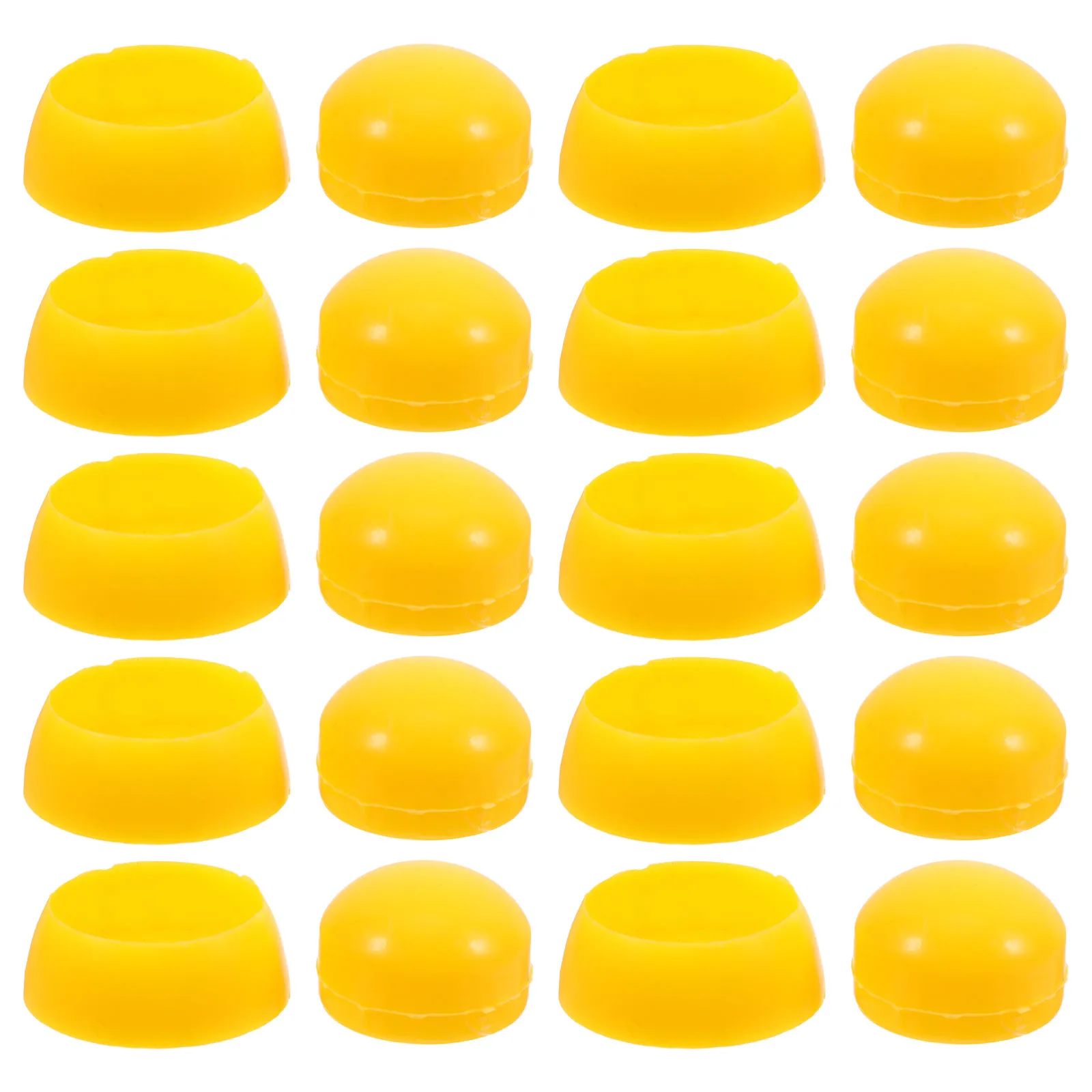 10 szt. Części do placów zabaw, gładki design minimalizuje ryzyko urazów dla dzieci, osłonki na śruby, nakładki na śruby.