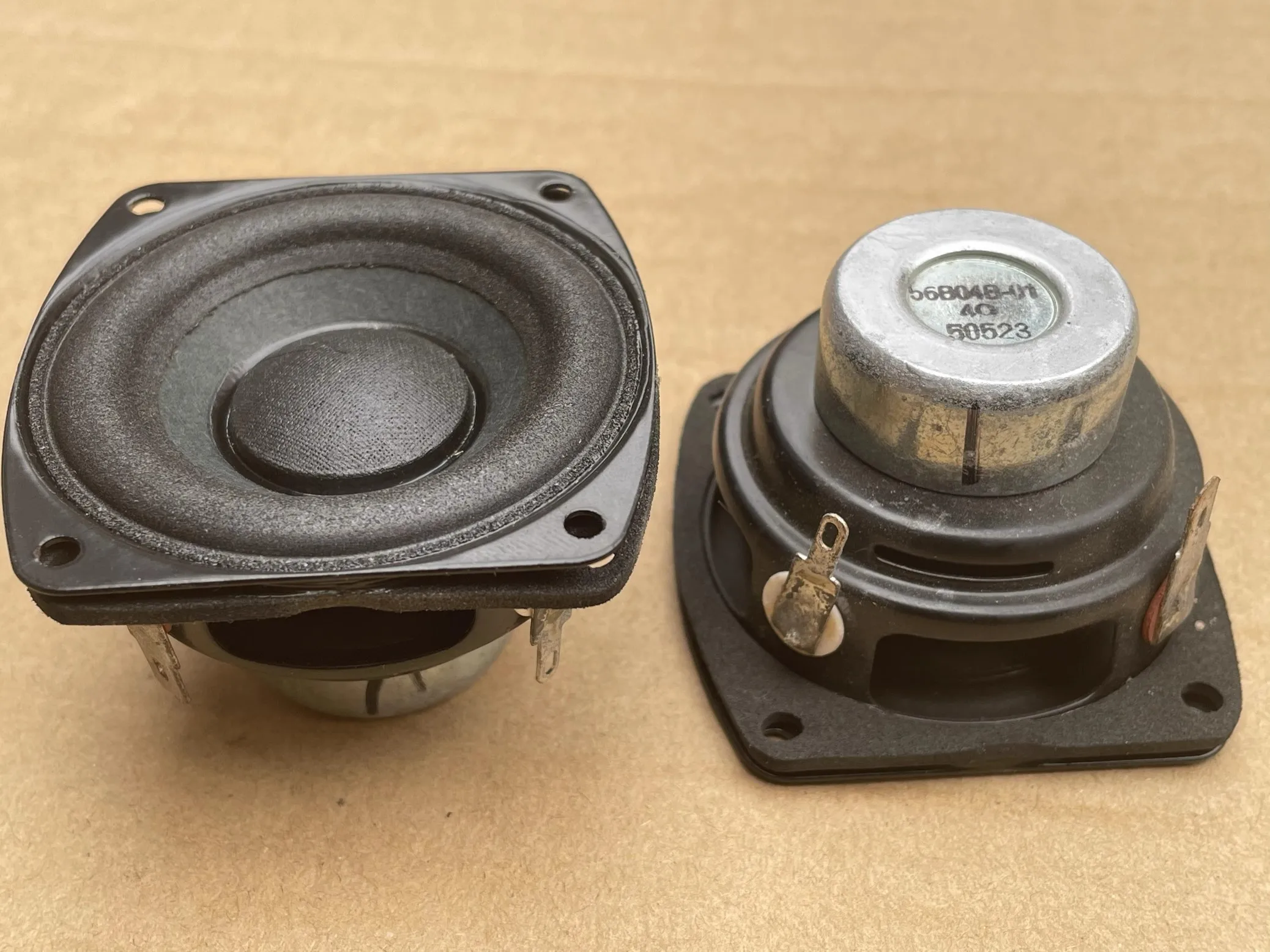 GHXAMP 2,25 pulgadas para LG altavoz de neodimio de rango completo bobina de voz grande carrera larga borde de burbuja lavabo de papel tejido 4ohm 20W