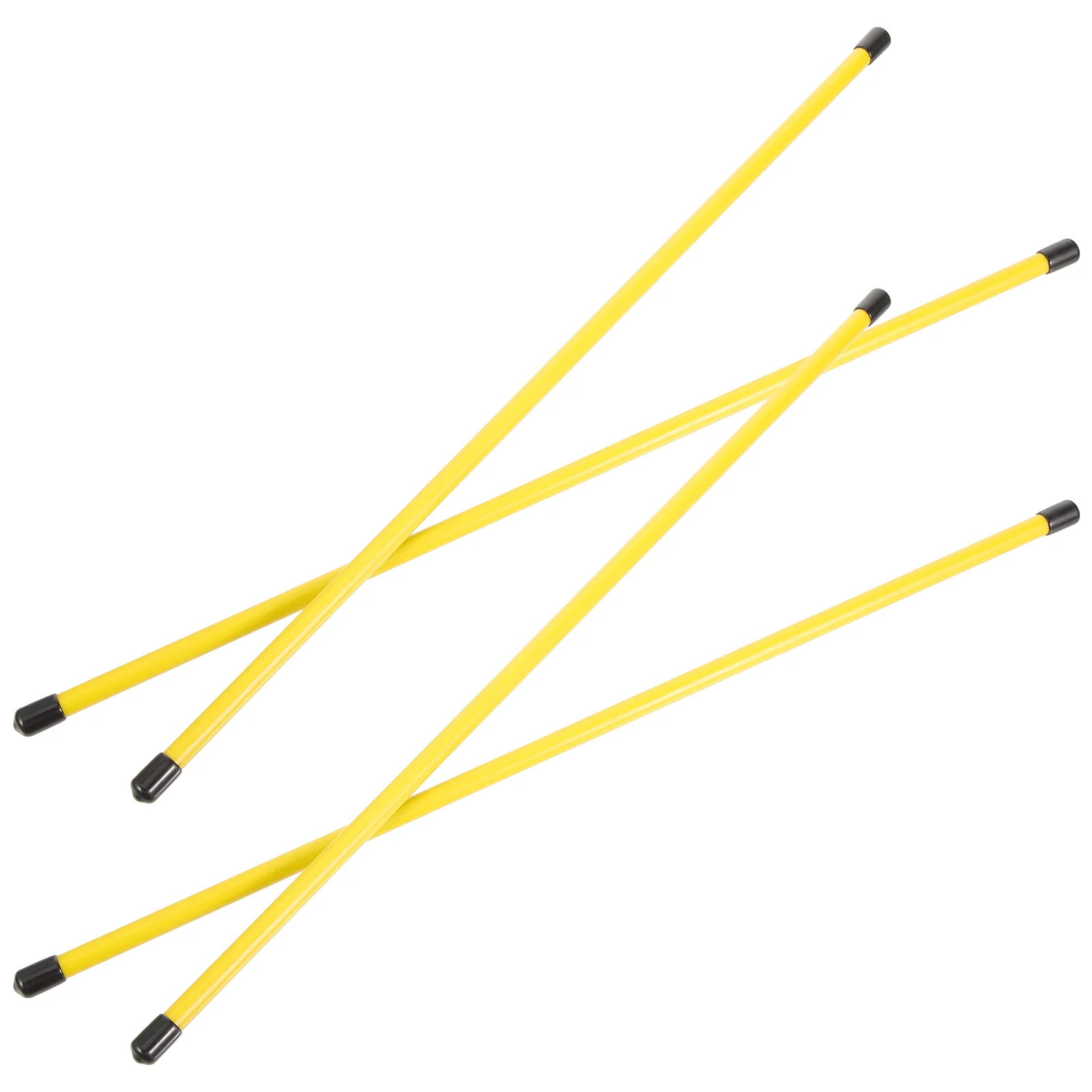 4 Pcs Golf Practice Aid Stick Alignment Training Fiberglass Rod Drills The Fence