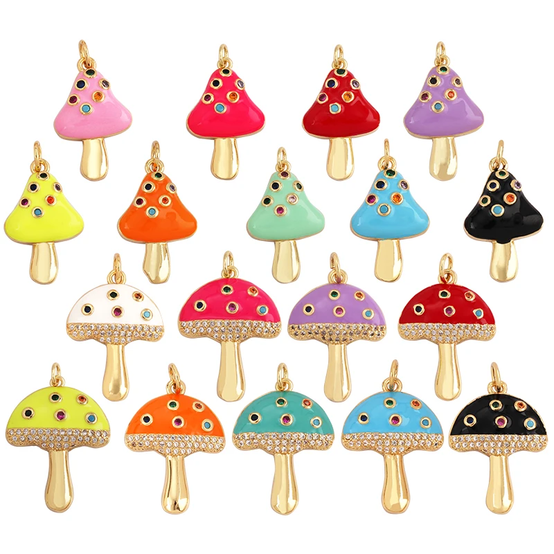 Cute Colorful Mushr… - image