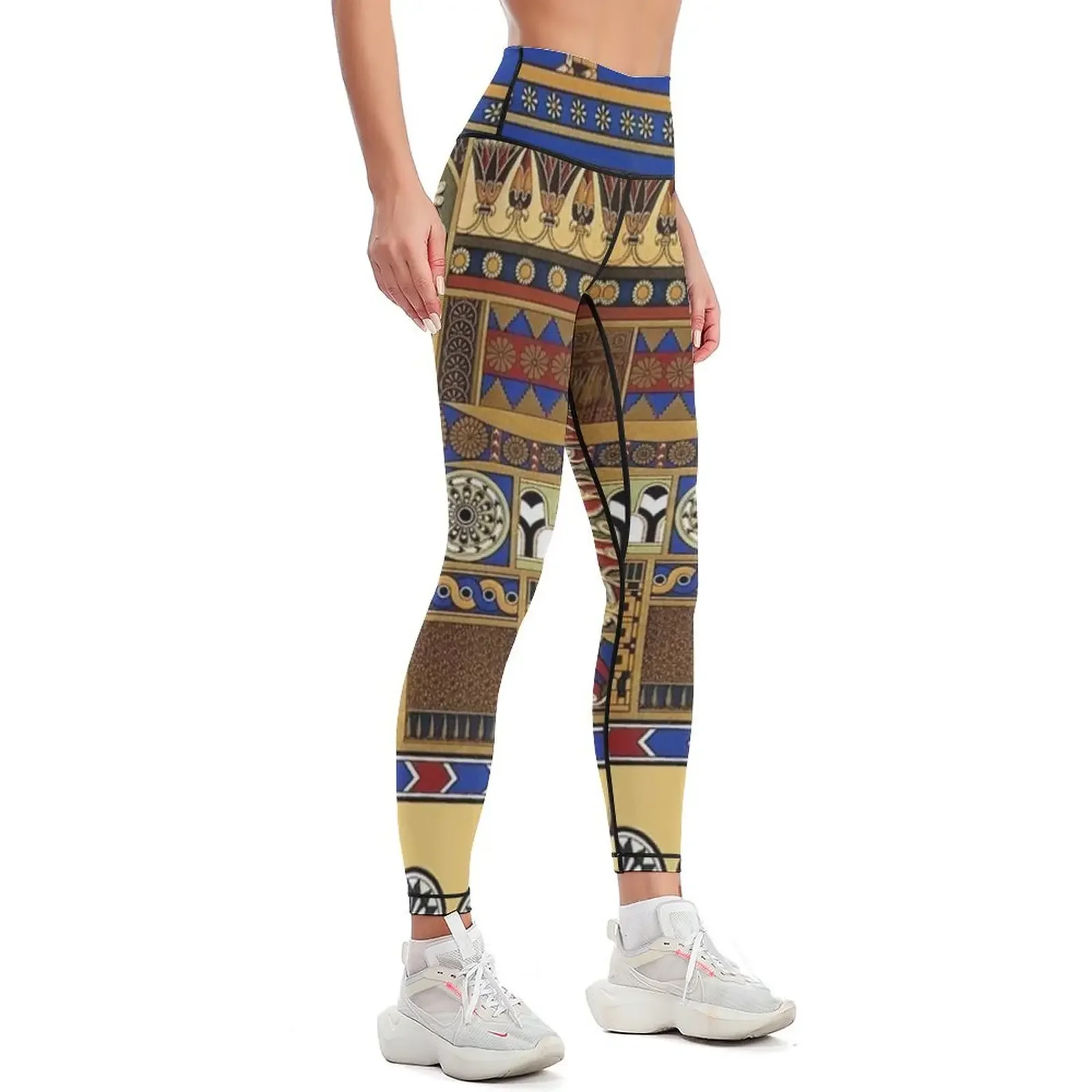 Ancient Assyrian Art Leggings Legging sport gym's clothing Womens Leggings