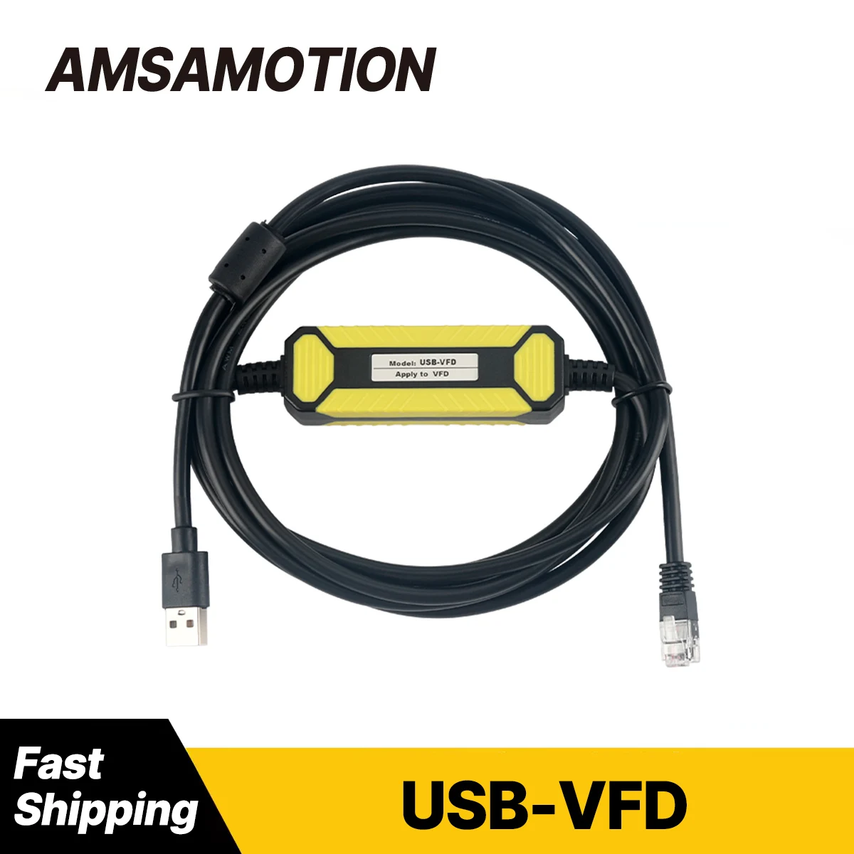 USB-VFD Programming Cable Suitable for Delta VFD-E/EL/ED/CH2000 Series Frequency Converter VFD-USB01 RJ45