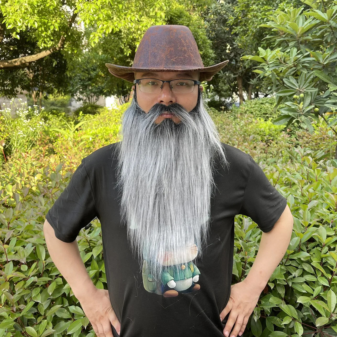 Holiday Party Beard Costume Accessories Pirate Beard Character Costume Film & TV Beard Christmas Beard Costume