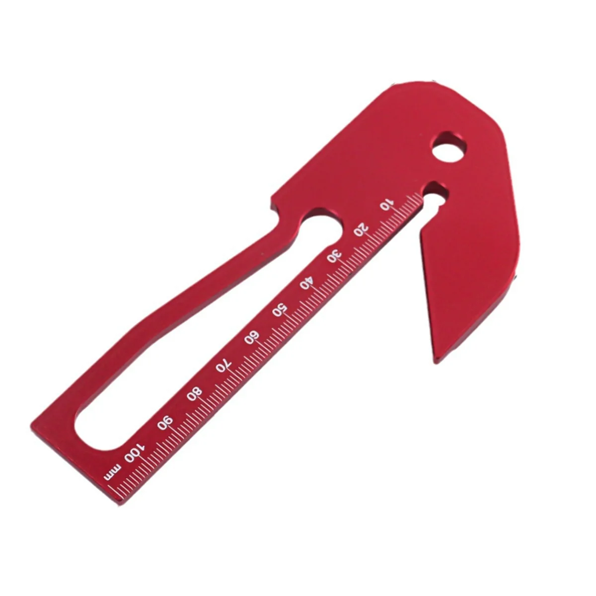 

Center Finder Woodworking Square-Aluminum Alloy Center Scribe-45 Degree Right Angle Line Gauge-Precision Carpenter Ruler