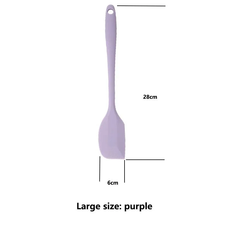 Silicone Spatula Heat-Resistant Versatile Non-Stick Kitchen Tool for Cooking, Baking, and Stirring - Food Grade, Easy to Clean