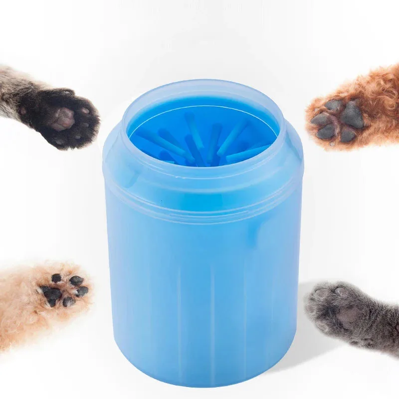 Paw Plunger Pet Paw Cleaner Soft Silicone Foot Cleaning Cup Portable Cats Dogs Paw Clean Brush Home Practical Supplies 3 Sizes