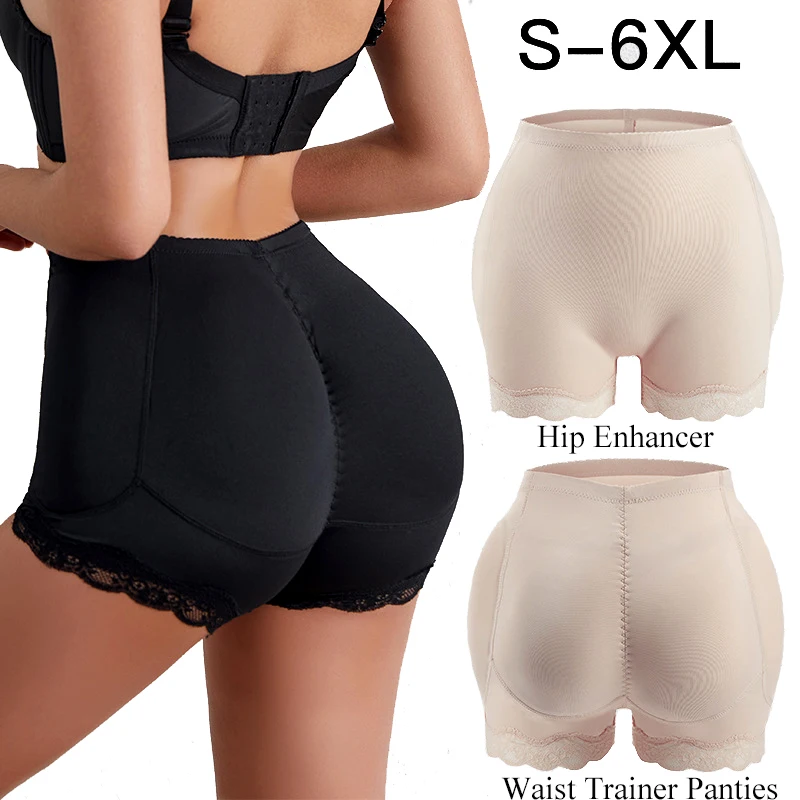 

Booty Hip Enhancer Invisibla Butt Lifter Panties Shaper Padding Panty Push Up Bottom Boyshorts Shapewear Hip Padded