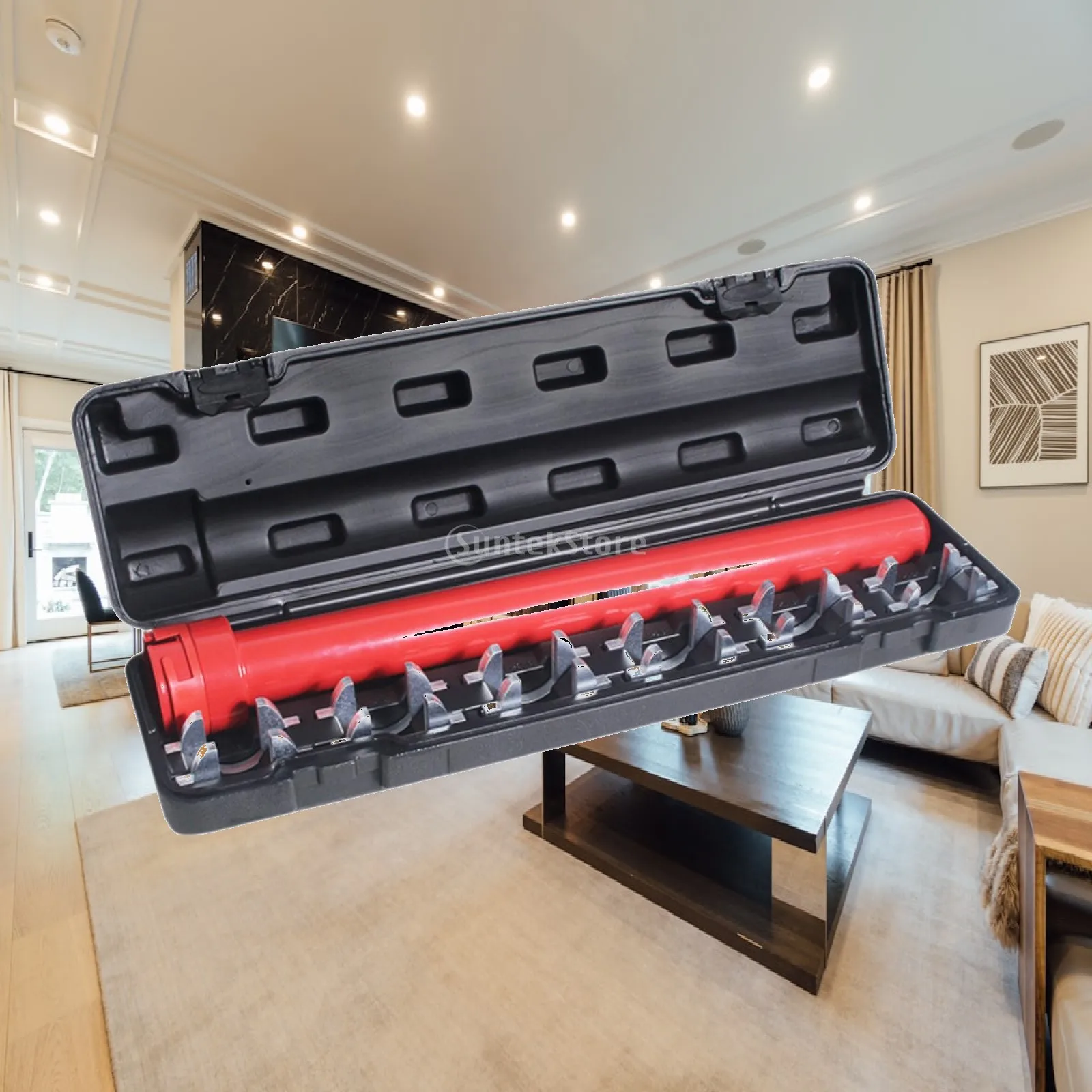13Pcs Inner Tie Rod Tool Set Tie Rod Remover Tool Sturdy Steel Portable Chassis Repair 12 Crowfoot Adapters for Cars