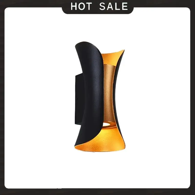 

24-часовая доставка, уличный светодиодный настенный светильник, 10 Вт, алюминий, IP65, водонепроницаемое освещение для сада, крыльца, современный внутренний декор, светильник