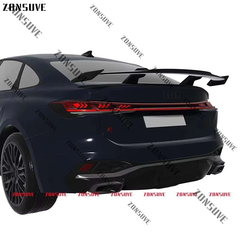 

Спойлер для Audi A5 S5 RS5, заднее крыло багажника, комплект кузова, аксессуары, АБС-пластик