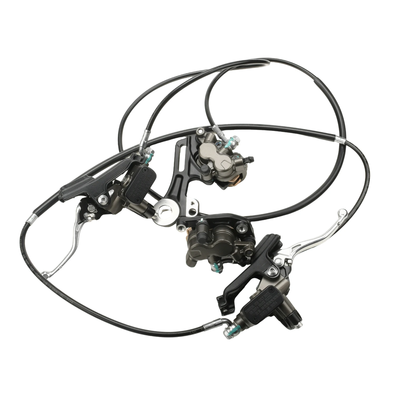 CNC Front and Rear Brake Pump Caliper Oil Pipe Assembly For SURRON Ultra Bee Electric Off-Road Motorcycle Accessories