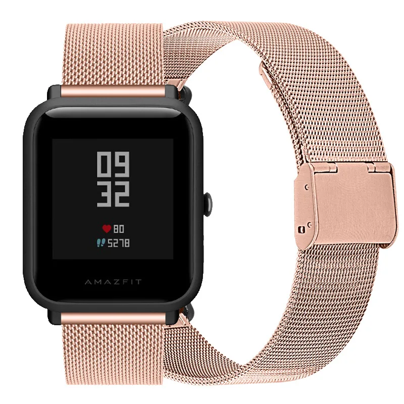 20 22 Metal Strap For Garmin Venu SQ/2 Plus/2/3 Band Watch Vivoactive 3 4 5 Forerunner 245 255 265 645 165 55 Milanese Bracelet