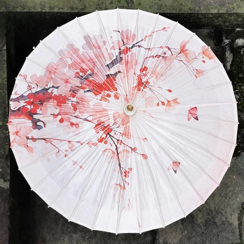 

Oil-paper umbrella rainproof sunshade antique Hanfu photography props full of practical weather and rain handmade