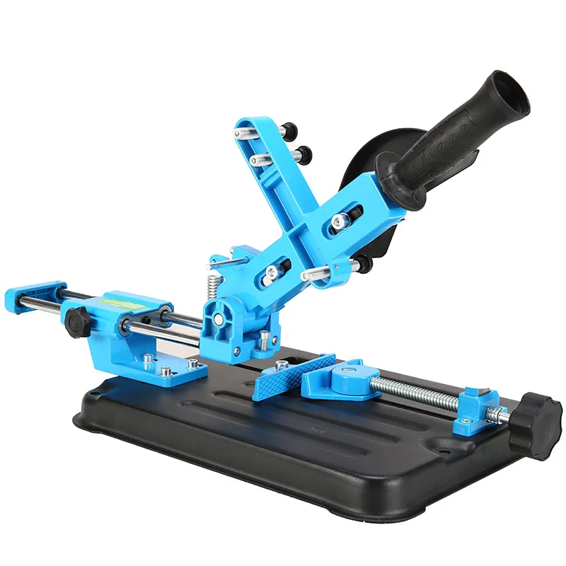 

New Angle Grinder Stand Grinder Holder Cutter Support Bracket Adustable Angle, with Dust Cover Cutting Machine for 100/125 Type