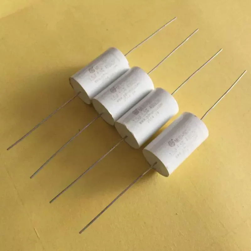 

10-100 шт Menlo MLC-SC 400 В 1,5 мкФ 155j цилиндрический осевой медный конденсатор из полипропиленовой пленки