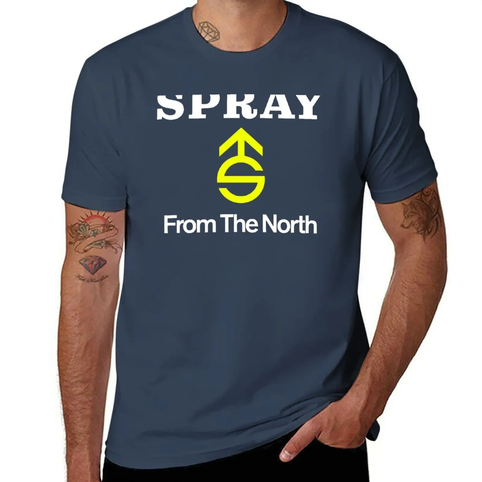 

New SPRAY - From The North T-Shirt korean fashion customized t shirts t shirts for men pack