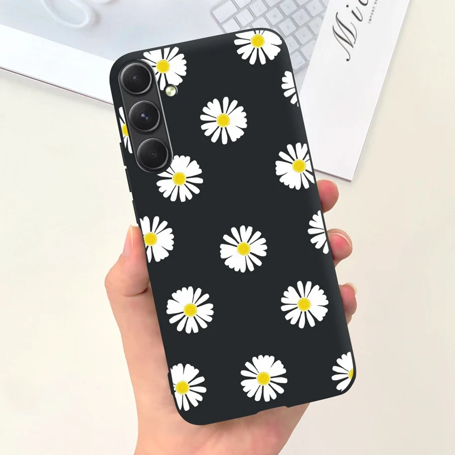 For Samsung A55 5G Case 2024 Fashion Butterfly Soft Silicone Back Cover For Samsung Galaxy A55 5G A 55 GalaxyA55 SM-A556B Bumper