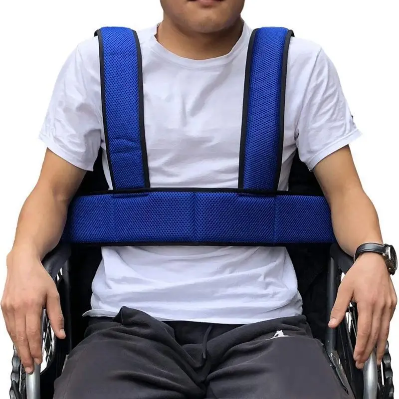 Wheelchair safety belt, portable strap, elderly protective equipment, wheelchair seat belt, comfortable restraint belt