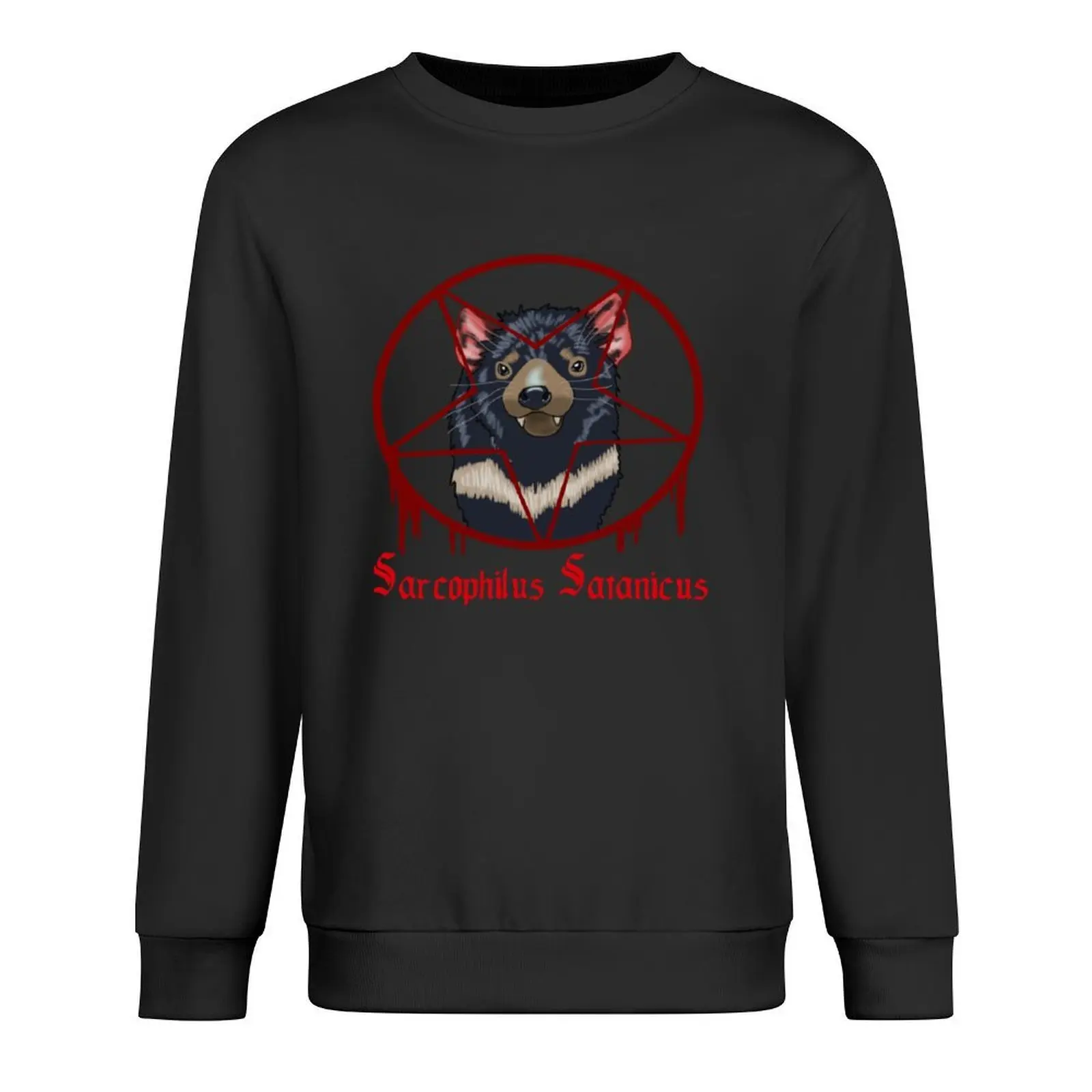 

Tasmanian Devil Worshipper Pullover clothes for men anime clothes tracksuits men's winter sweater oversize sweatshirts