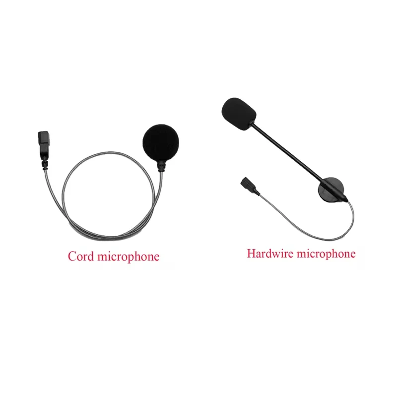 For Cardo PACKTALK BOLD 3.5MM headphone speaker and soft and hard wire microphone