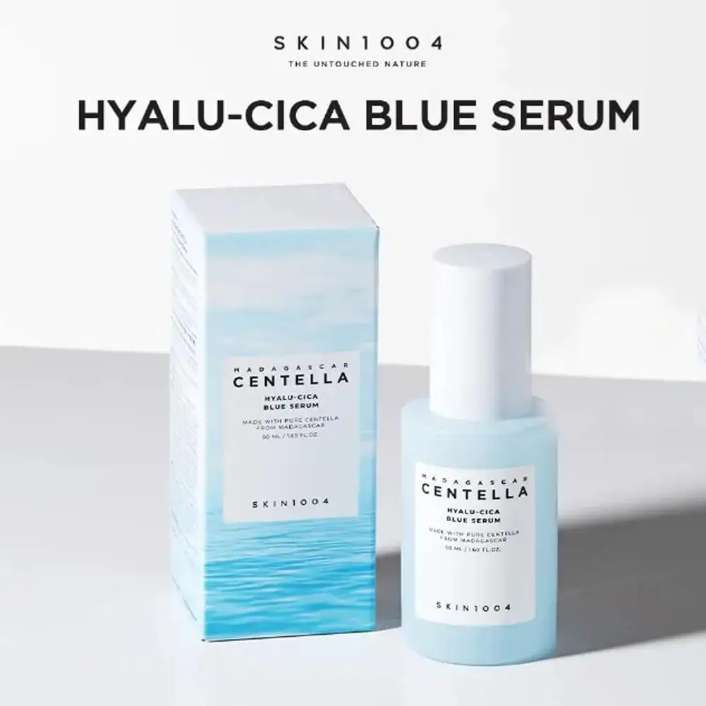 

Centella Asiatica Serum 50ml Blue Hyaluronic Acid Anti-Aging Face Essence For Hydration Wrinkles Soothing And Repairing Essence