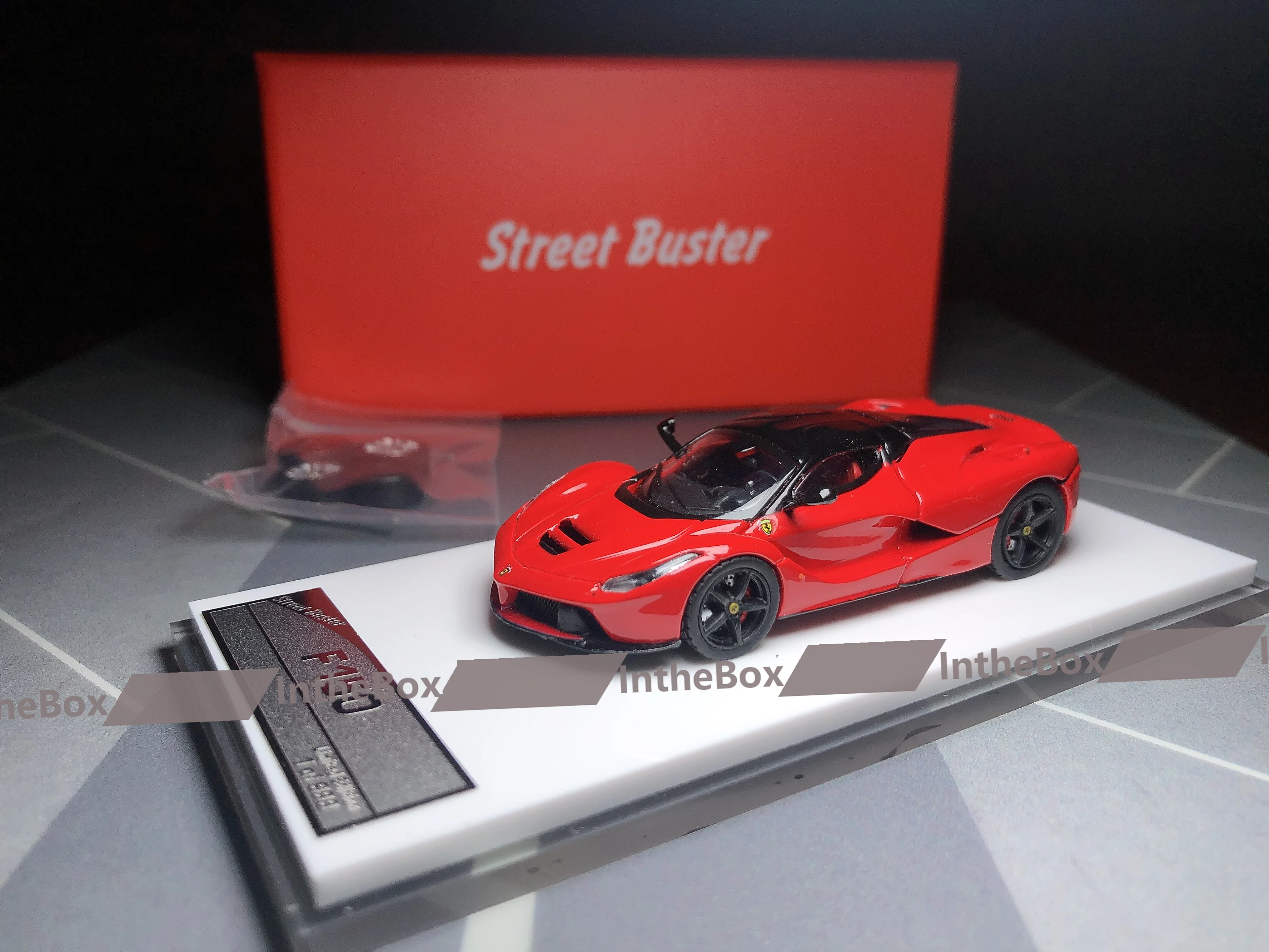 Модель автомобиля LaFerrari F150 Street Buster, коллекция литой игрушки из сплава, ограниченный выпуск, хобби-игрушки, 1/64