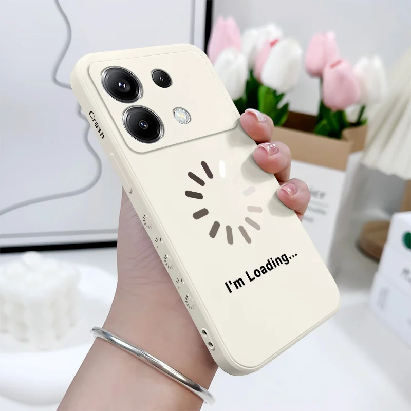 Verzögerung Bild Telefon Fall Für Xiaomi Poco F7 X7 X6 F6 M6 M5 M5S F5 X5 F4 X4 M4 F3 M3 X3 Pro 4G 5G GT Silikon Abdeckung
