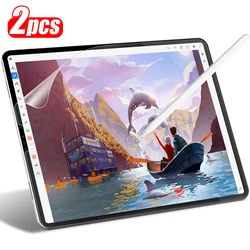 2pcs Matte Paper Film For Samsung Galaxy Tab S9 S8 S7 FE Plus S10+ 12.4 11.0 S6 Lite S5e Screen Protector for X610 X710 X820