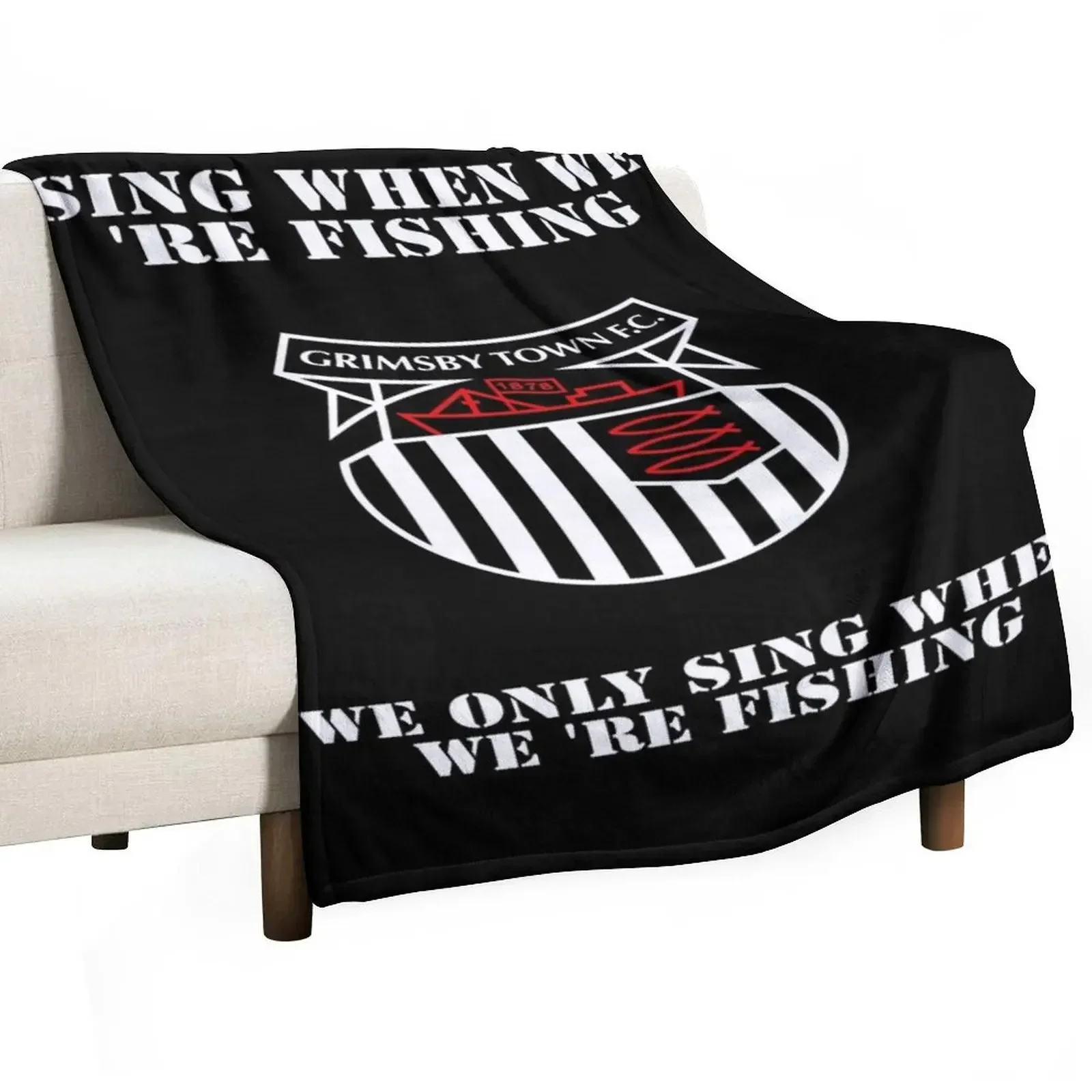 

GRIMSBY TOWN FC Throw Blanket Summer blankets ands Soft Beds Blankets