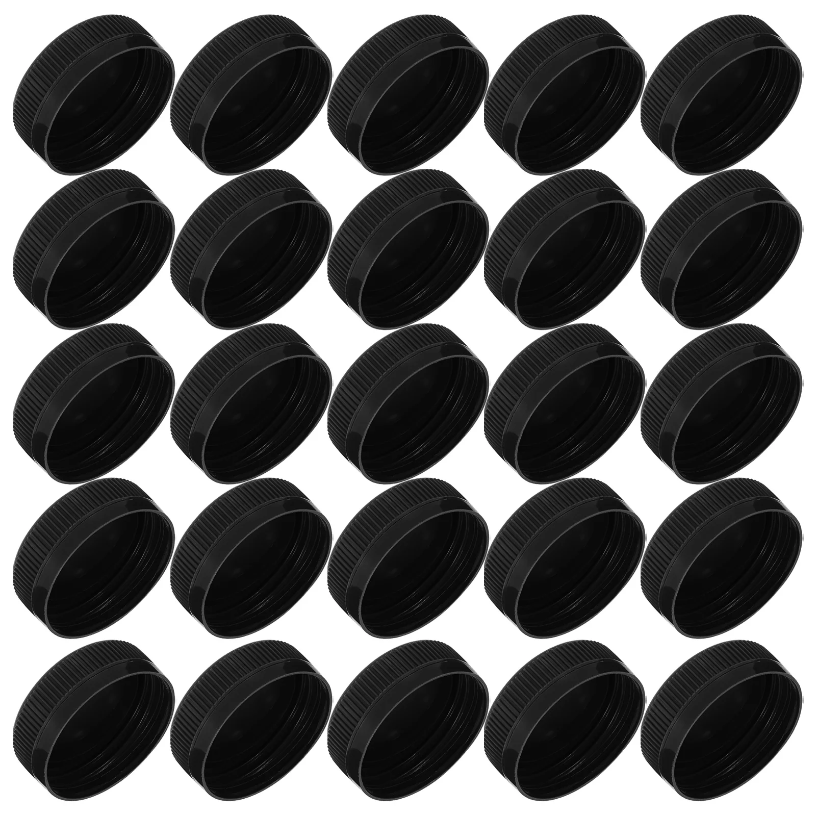 

Plastic Bottle Cap Non-metallic Caps Bottles with Screw Crafts Reusable for