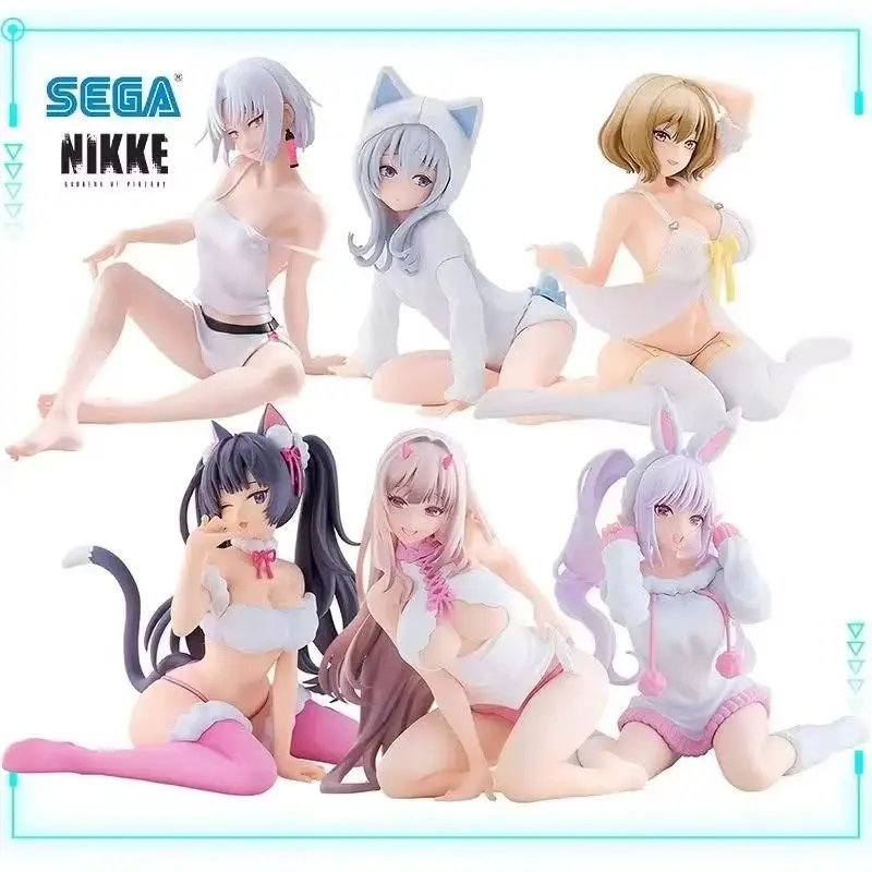 

SEGA Original Genuine Goddess of Victory: Nikke Viper Nero N102 Anis Drake Alice Yumemirize 10 см Аниме Игровая модель Фигурки игрушек