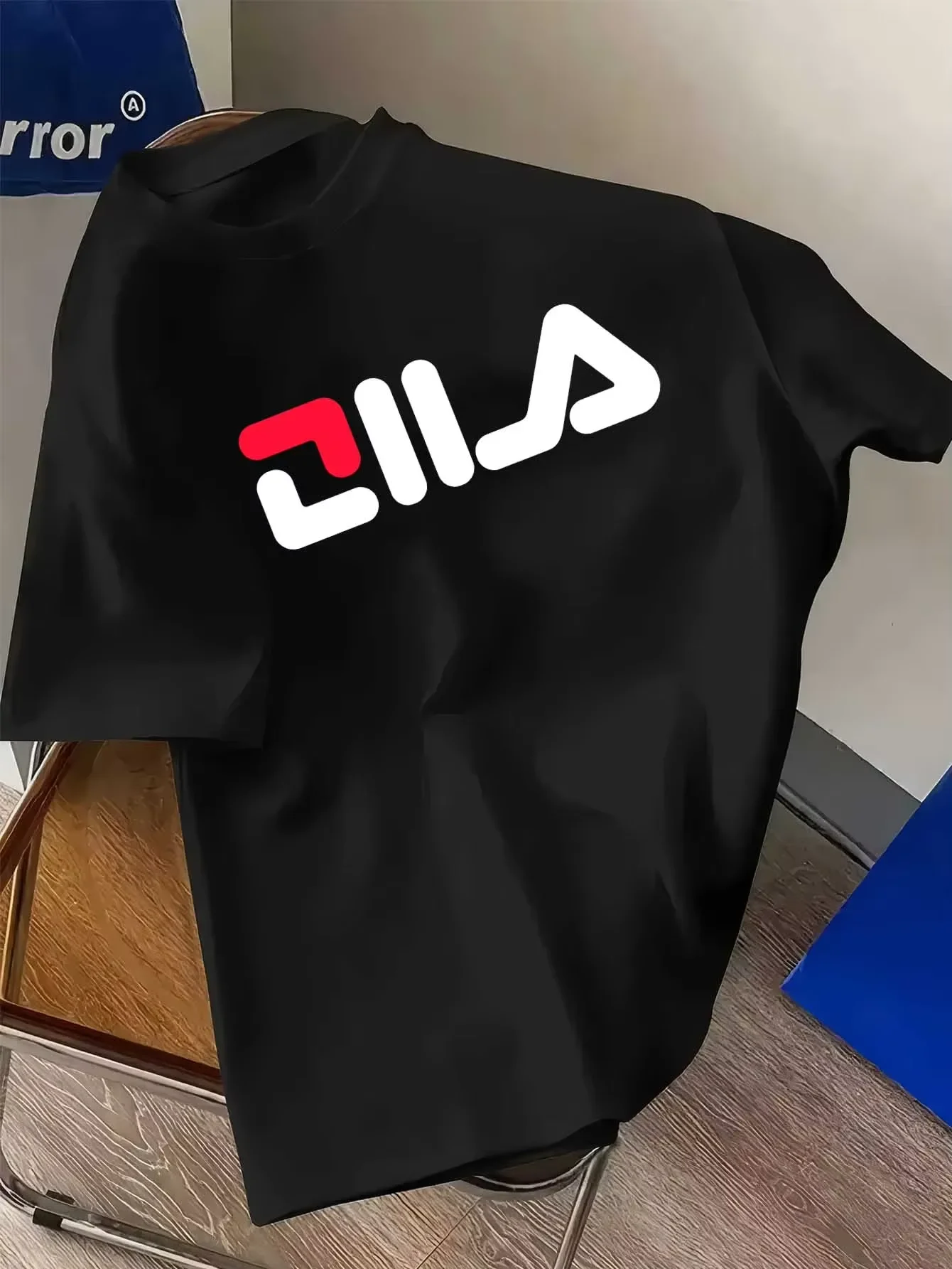 2026 New Unisex Casual Daily Short Sleeve Top, Summer Racing Fashion Letter Print T-shirt for Men Women Kids