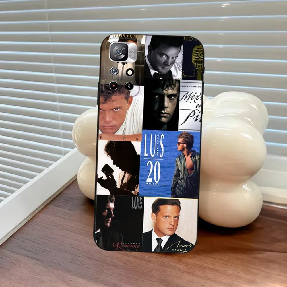 L-Luis Miguel Singer  Phone Case For Samsung S25,S24,S23,S22,S21,FE,S30,S20,S10,Plus,Ultra,Lite 5G Silicone Cover