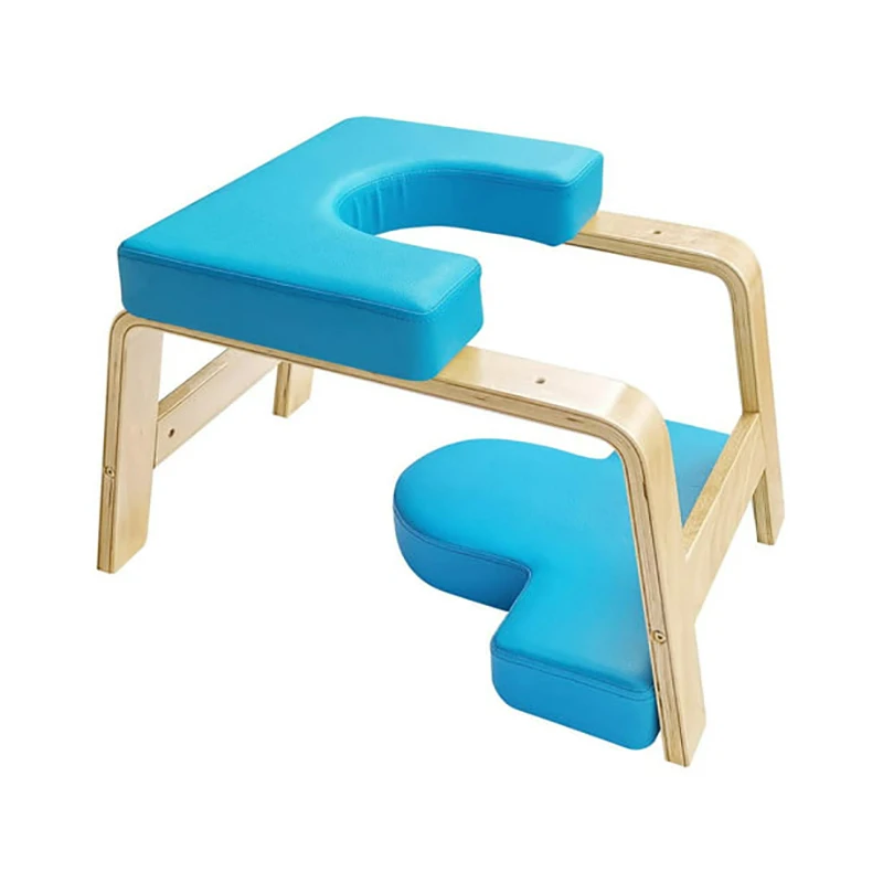 

Hot Selling Portable Wood Inverted Yoga Training Chair & Stool-Durable & Eco-Friendly Safety Design for Women