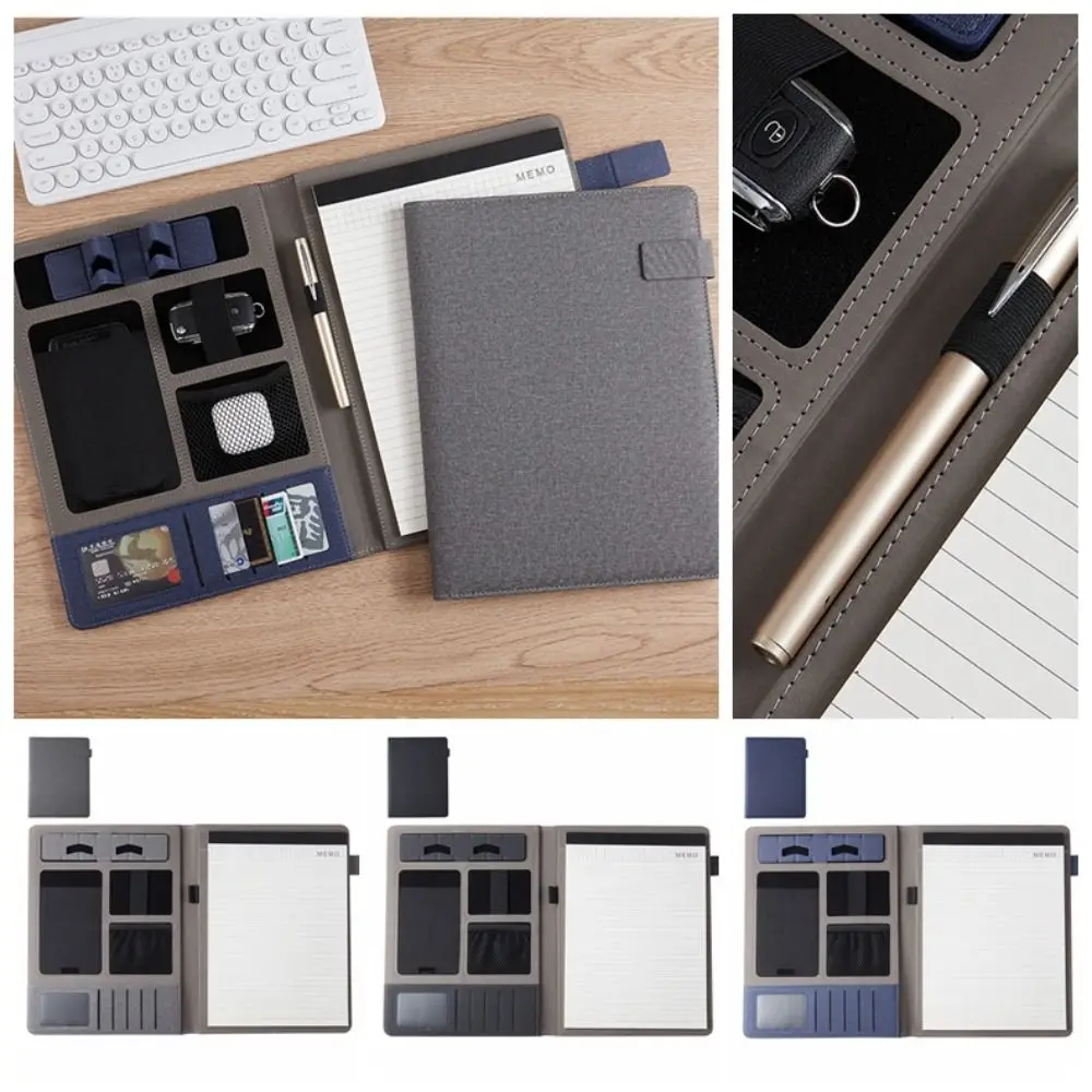 Negotiations Notepad A4 Conference Folder Memo Clipboard Paper Organizer Business Clipboard Contract File Folder Writing Tablet