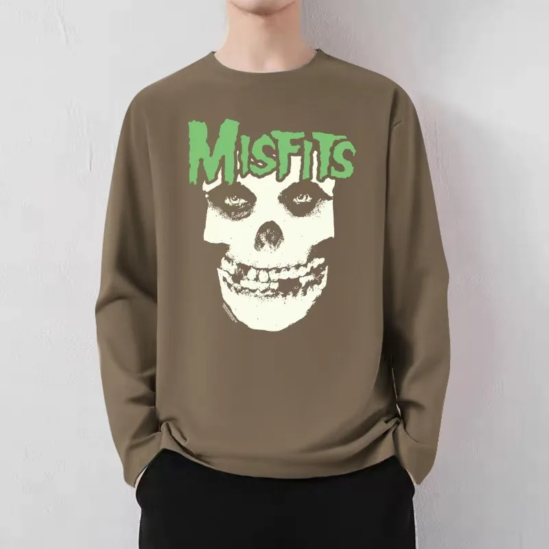 

2025 Хэллоуин серии 3D принт мотоциклетная рубашка быстросохнущая дышащая футболка с длинными рукавами для верховой езды модная байкерская одежда