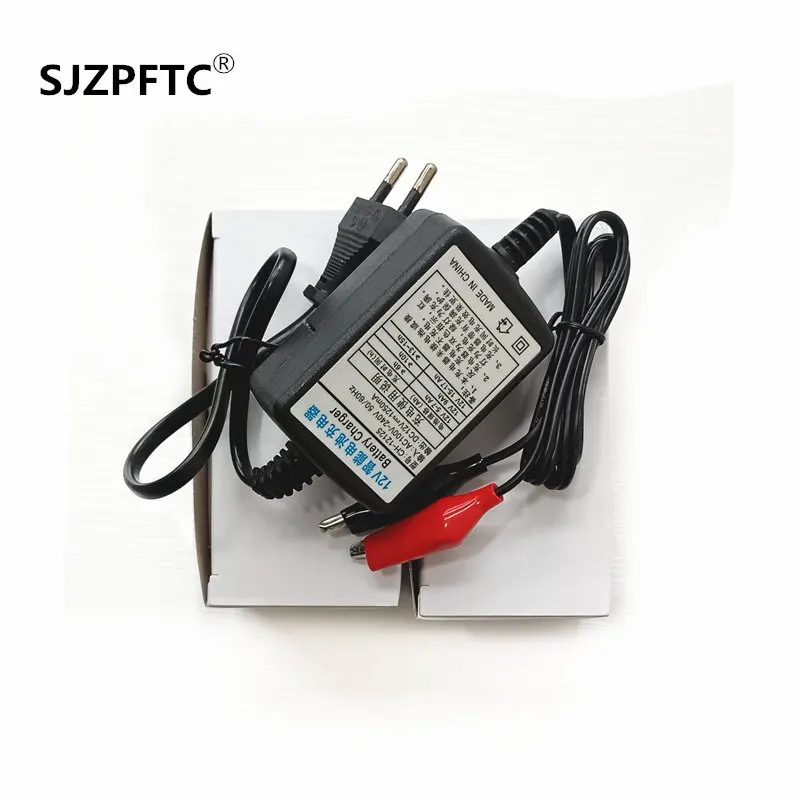 12V 1.25A 100V-240V 50/60Hz lead-acid charger Smart Multi-functional 13.8V-14.5V motor bike battery automatic protect adapter