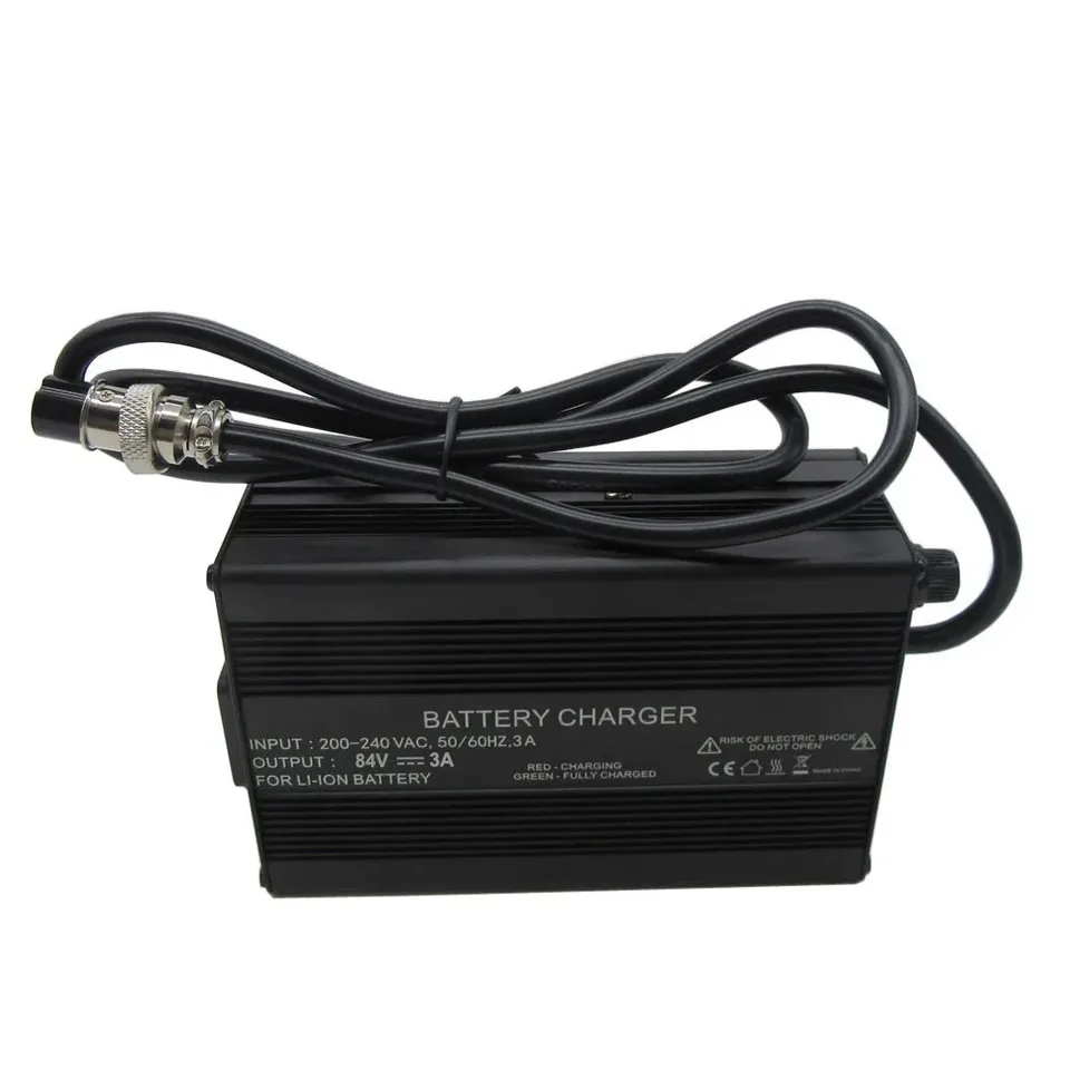 84V 3A Lithium Charger 72V 72 Volt 20S Li-ion Forklift Sweeper