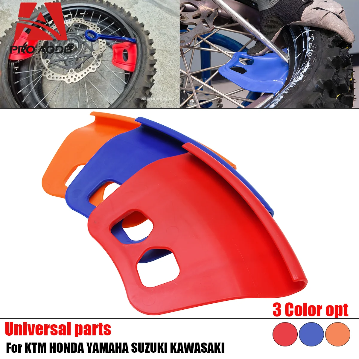 

Rim Protectors and Tire Repair Tool for ATV and Motorcycle Tires - Compatible For KTM Honda Yamaha Kawasaki Suzuki Husqvarna