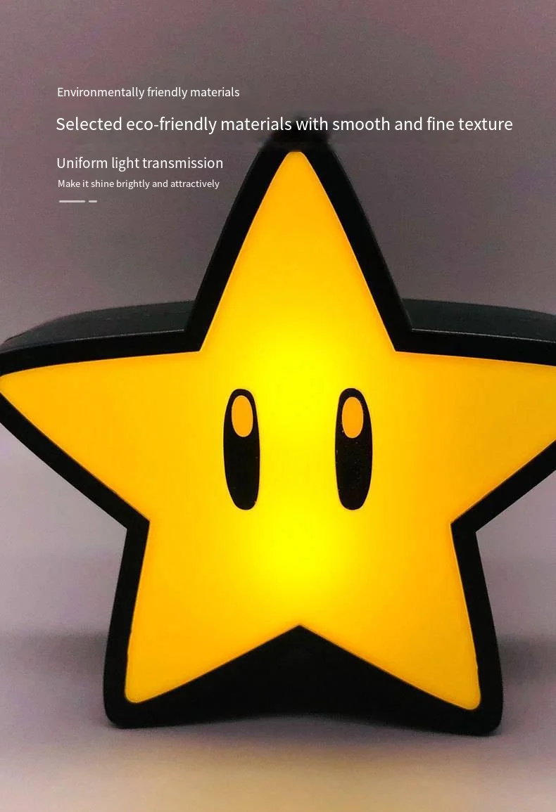 Proiettore stellare a LED retrò Regalo creativo Simpatico cartone animato Lenitivo Luce notturna luminosa per decorazioni per la casa dei bambini