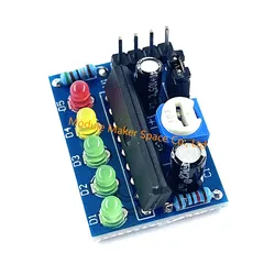 DC 3.5V-12V KA2284 Power Audio Voltage Level Indicator Battery Capacity Indicator Red Green LED For Voltmeter Volume VU Meter