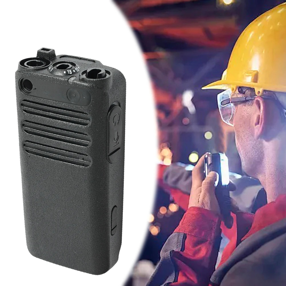 Передняя крышка корпуса комплект для ремонта радиоприемника черный корпус сменный ремонтный комплект рации для Motorola XIR C1200 DEP250