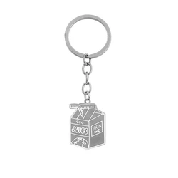 JUICE and Wrld Keychain Popular Rapper Hiphop Singer periphery Pendant chains Supporters Collections Stainless Steel Jewelry