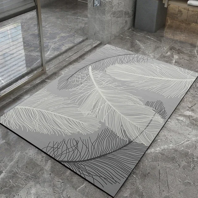 Modern Home Entrance Doormat Decoration Carpet for Living Room Kitchen Floor Mat Non-slip Bathroom Indoor Welcome Mat Alfombra