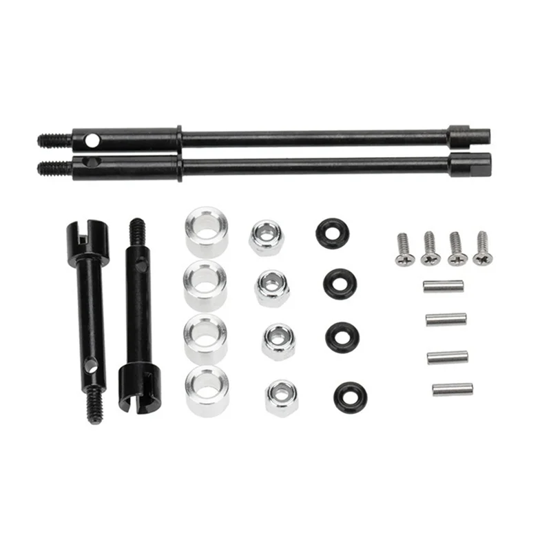 For Axial SCX24 90081 Widened Axle Set Dog Bone is Widened By 4MM on One Side.Modified and Upgraded Accessories