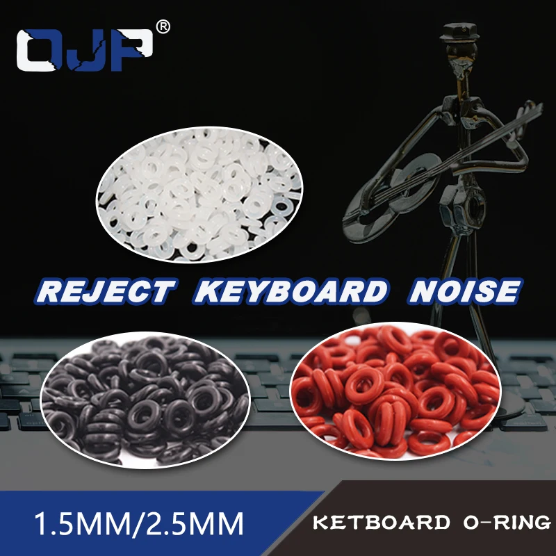 Mechanical Keyboard o-ring Keycaps Silicone rubber ORing Switch Sound Dampeners Cherry MX Dampers Key cap Silicone Seal Ring