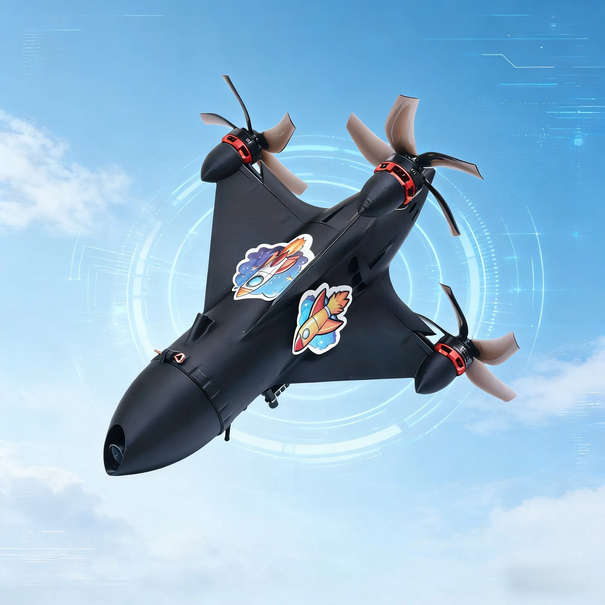B-CUBE Rocket 5inch FPV Drone Frame Kit Carbon Fiber Racing Drone Quadcopter Freestyle INAV Beatflight F722 Ardupilot Flight