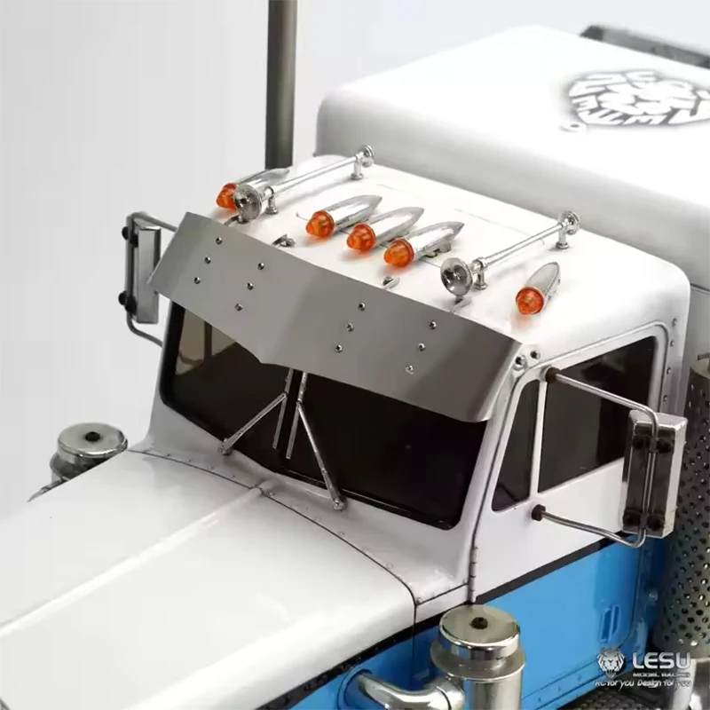 LESU Modell GW-K021 RC Metall-Sonnenschutzteile für 1/14 Tamiya King Hauler Grand Hauler Traktor-LKW DIY RC Zubehör – Detail 4