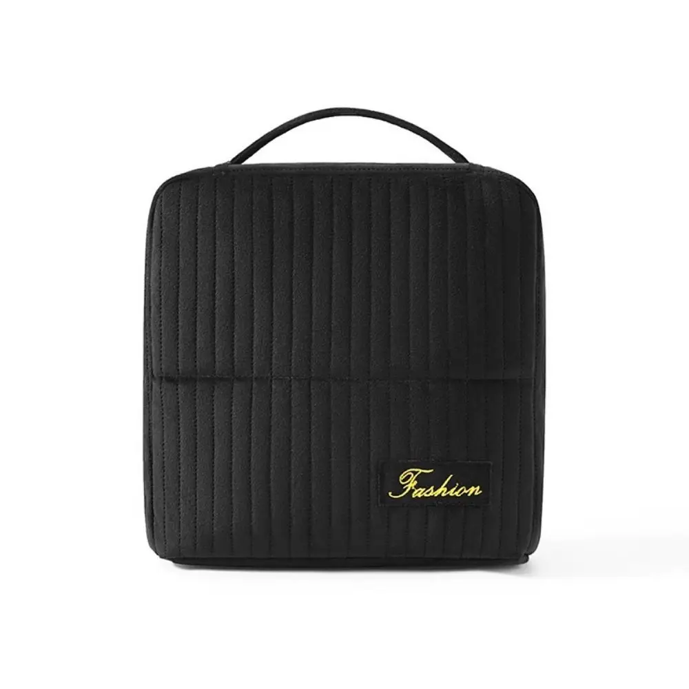 스탠드형 여성 메이크업 가방 다기능 대용량 스킨케어 보관 가방 다중 수납칸 두꺼운 화장품 정리함